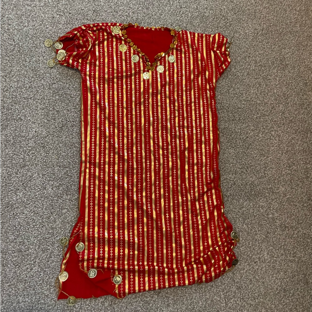Red Egyptian Dress